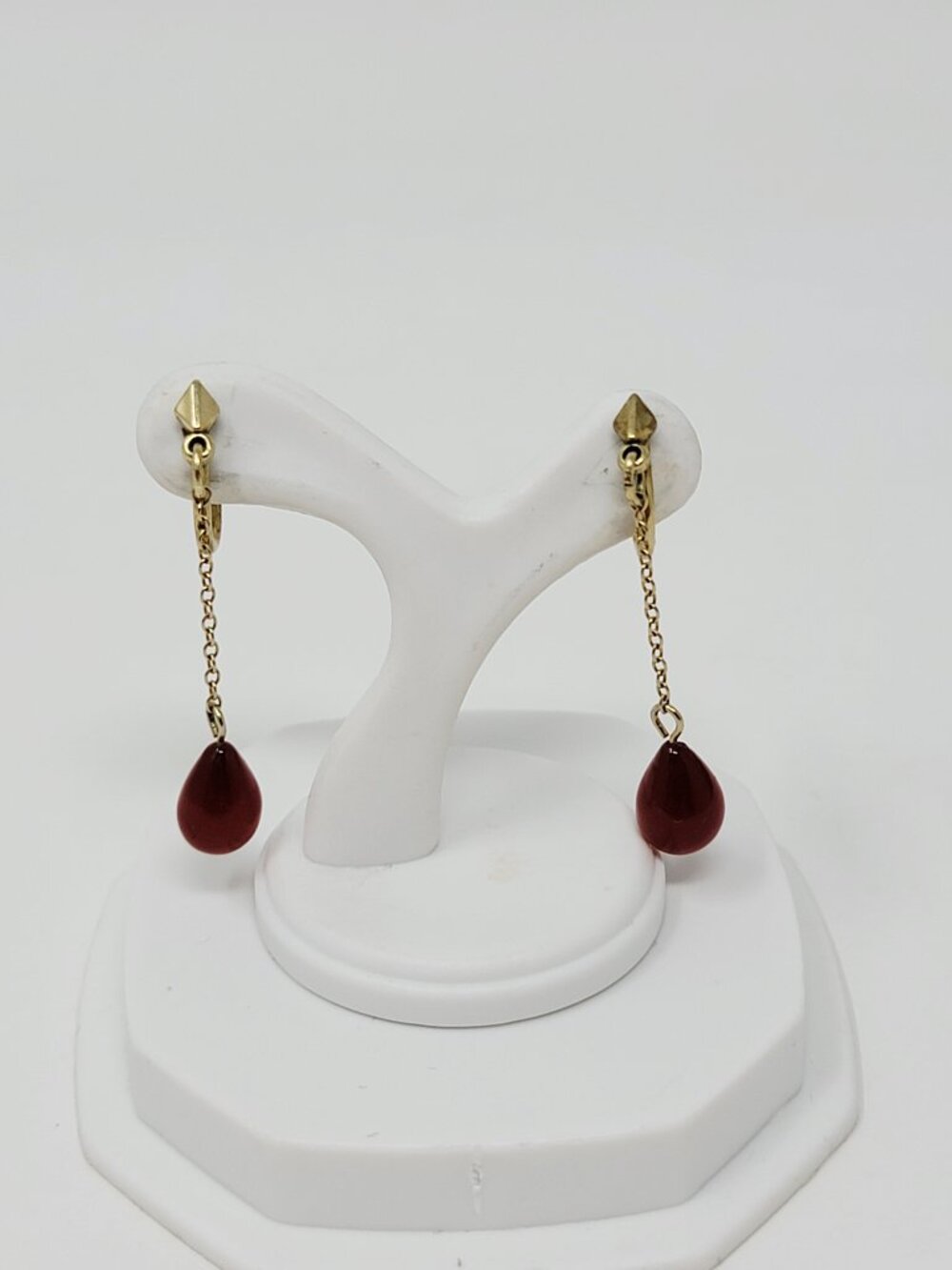 Vintage K&L Kordes & Lichtenfels Germany Screw Back Dangle Earrings